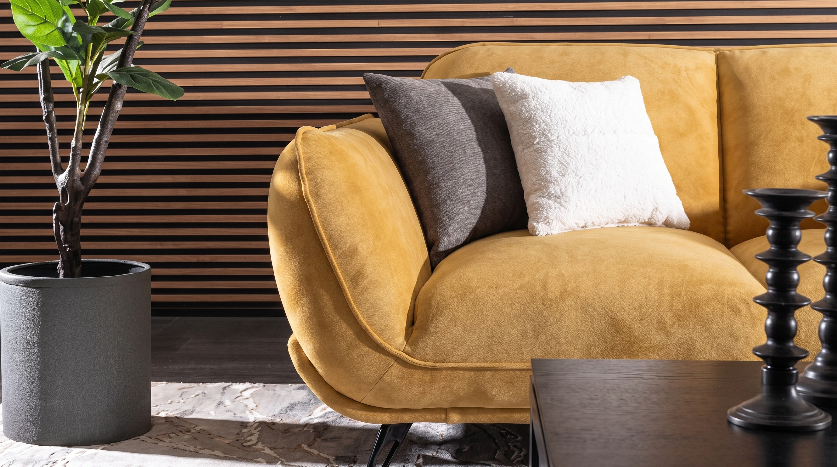 MEDOC LOVE SEAT PAMPANEIRA AMARILLO
