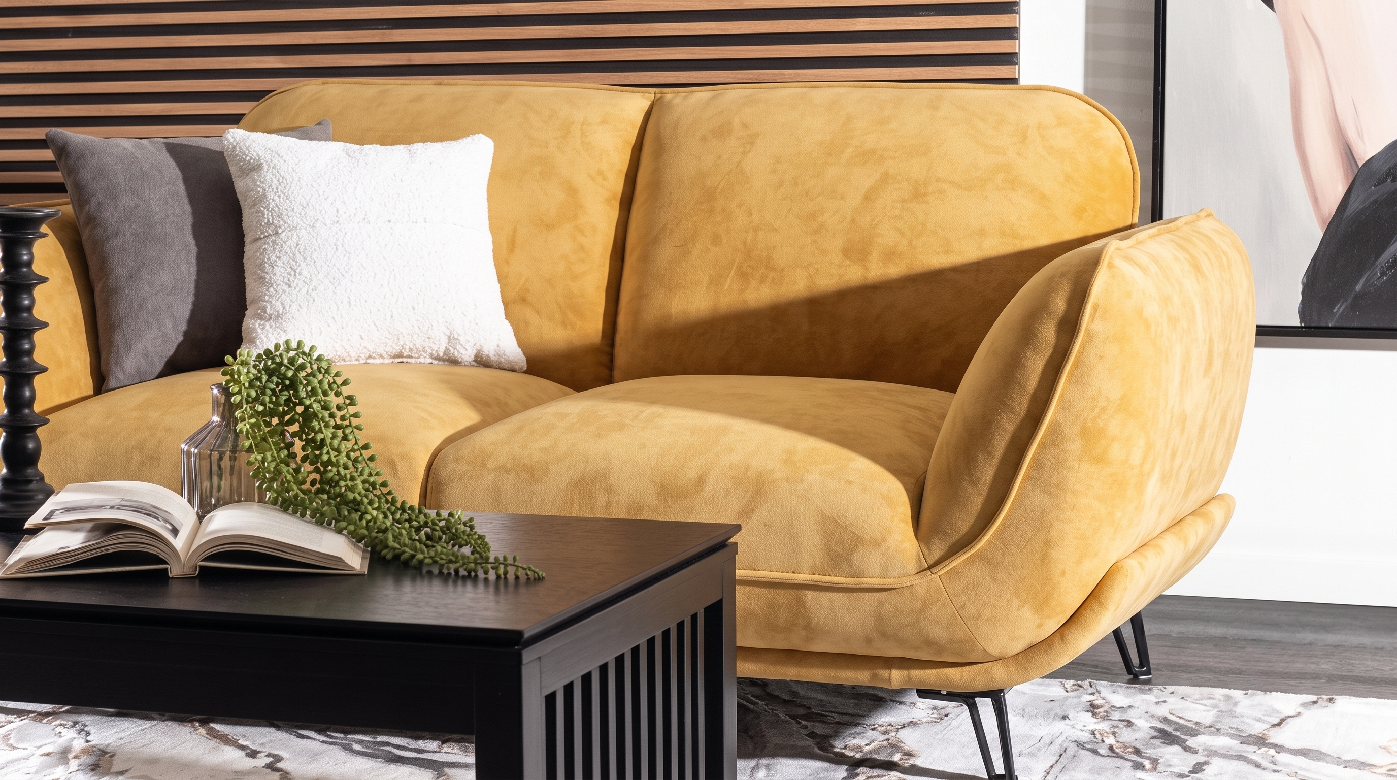 MEDOC LOVE SEAT PAMPANEIRA AMARILLO