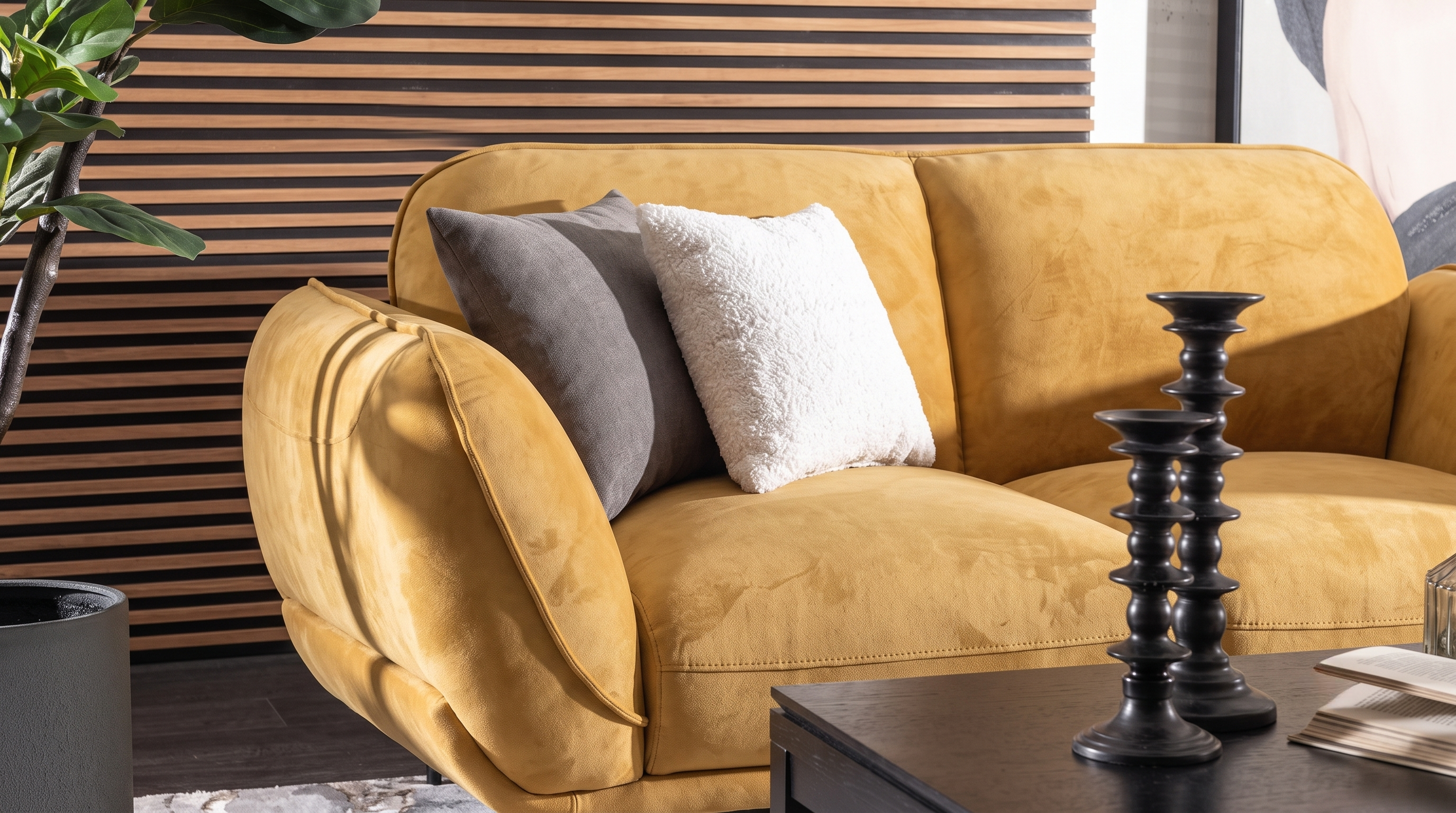 MEDOC LOVE SEAT PAMPANEIRA AMARILLO