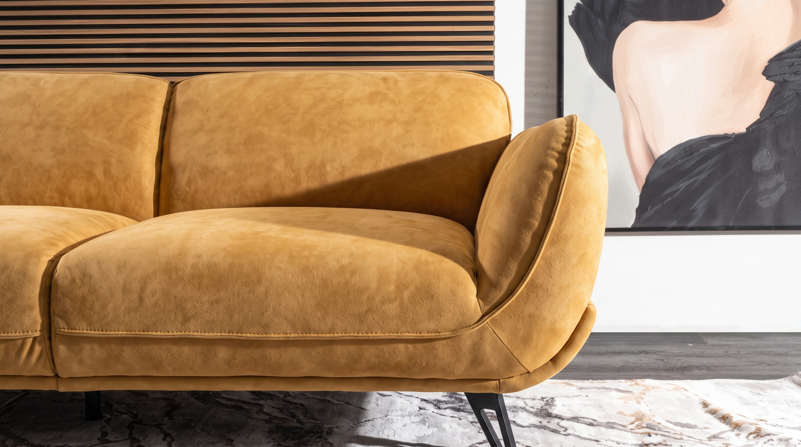 MEDOC SOFA PAMPANEIRA AMARILLO