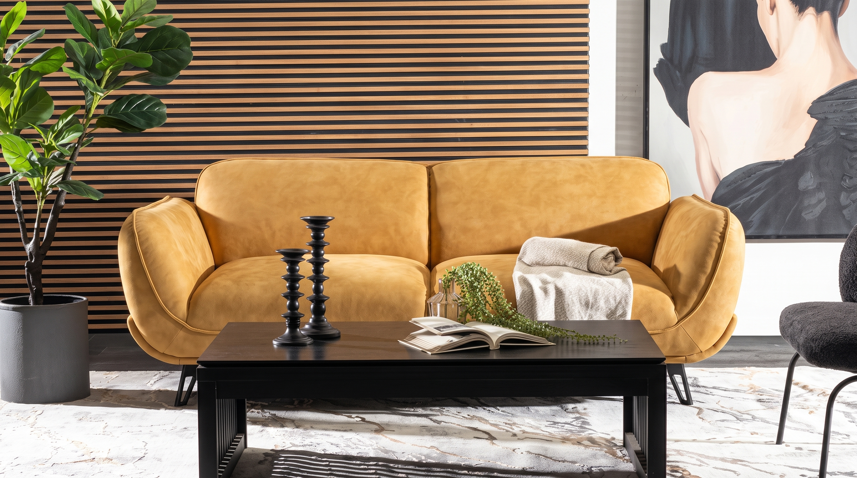 MEDOC SOFA PAMPANEIRA AMARILLO