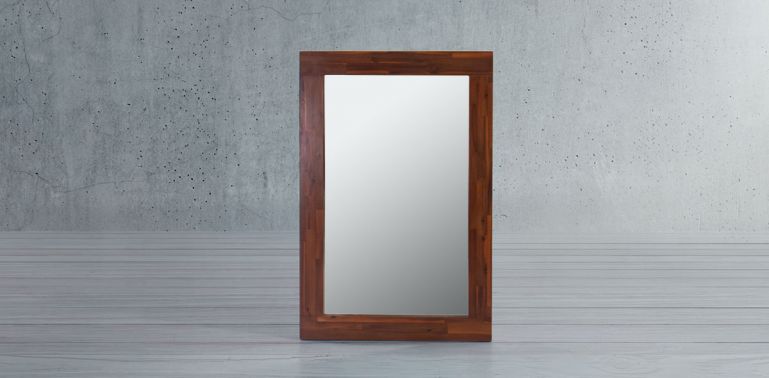 Espejo Rectangular 120 X 80 cm Kipos Café