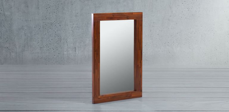 Espejo Rectangular 120 X 80 cm Kipos Café