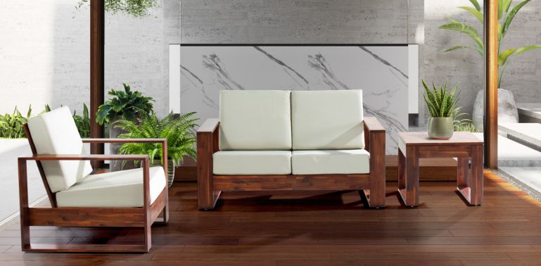 Sofá 2 Plazas Kipos Café