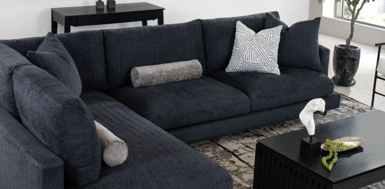 VANCOUVER SALA MODULAR IZQUIERDA ROWDY EBONY BLACK