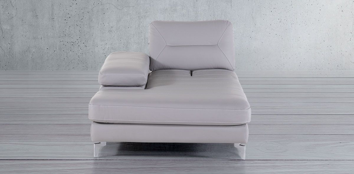 BICCARI CHAISE LONG IZQUIERDO PV BULL SILVER