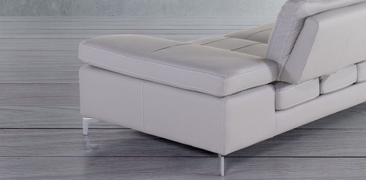 BICCARI SOFA DERECHO PV BULL SILVER
