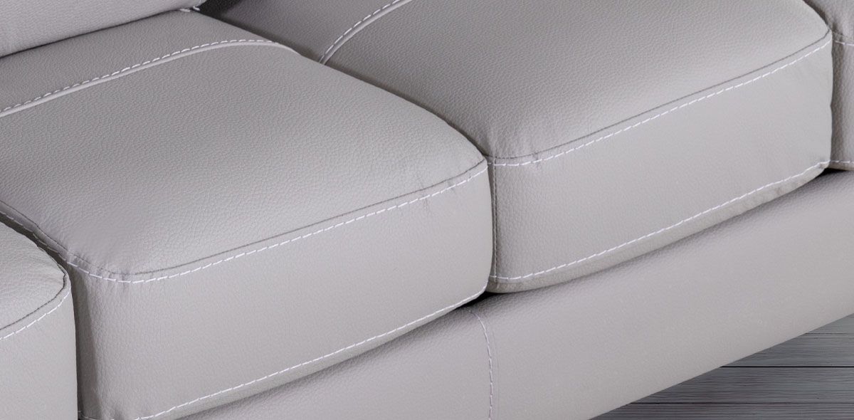BICCARI SOFA DERECHO PV BULL SILVER