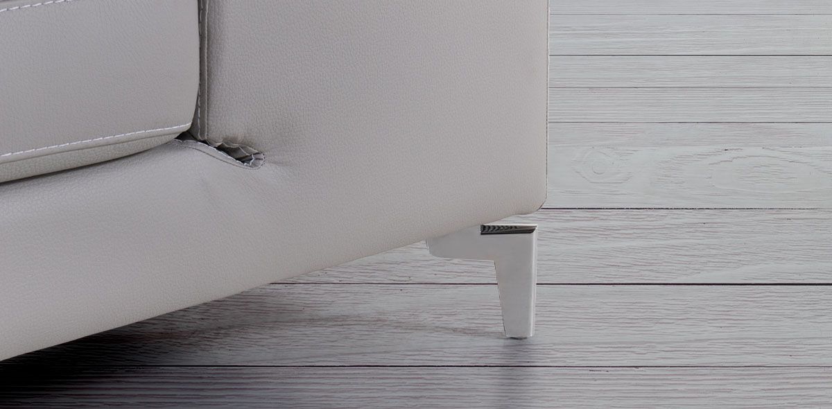 BICCARI SOFA DERECHO PV BULL SILVER