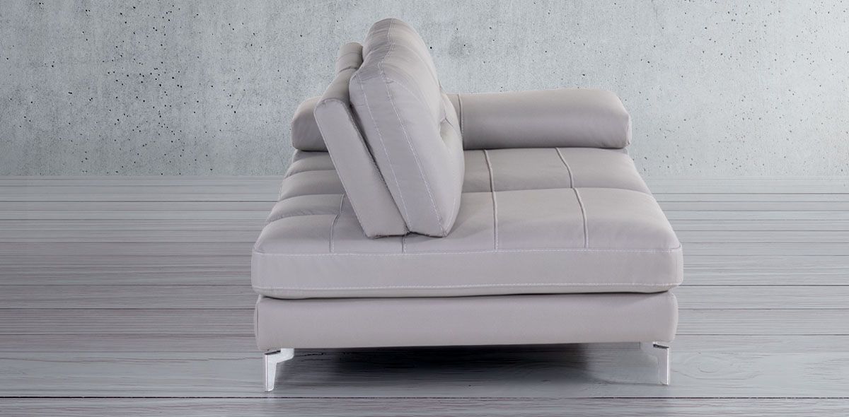 BICCARI SOFA DERECHO PV BULL SILVER
